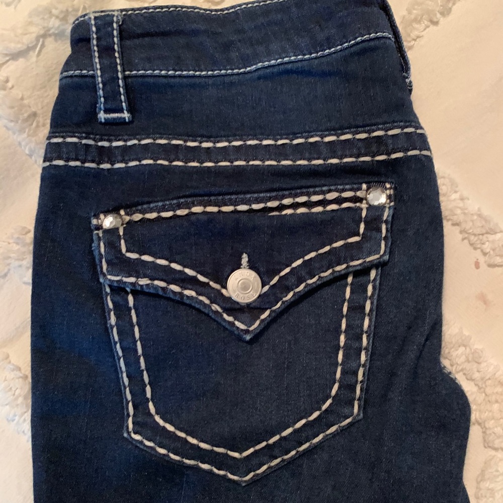 Knox Rose crop skinny jeans